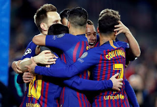 FC Barcelona Champions League 2019 vs Lyon