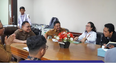 Pemprov Sulteng Menerima Tim BPK RI Laksanakan Exit Meeting Pemeriksaan Keuangan Daerah