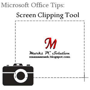 Take Screenshot from Microsoft Office Programs