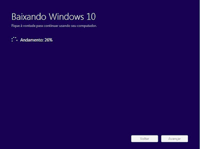 Atualizar do windows 7, 8 ou 8.1 para o Windows 10
