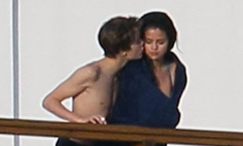 justin bieber y selena gomez en el. Foto de Justin Bieber y Selena