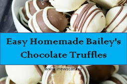 Easy Homemade Bailey's Chocolate Truffles