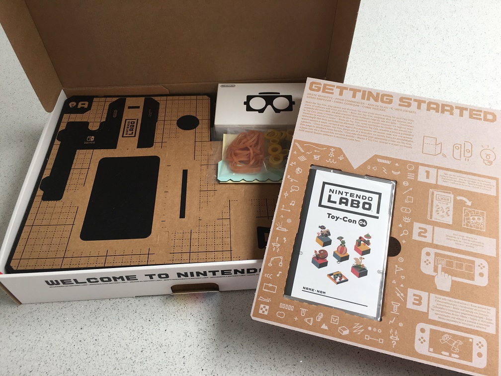 Nintendo LABO VR Kit review - Steph's Two Girls