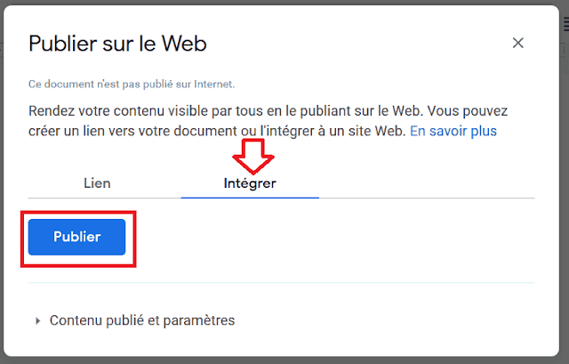 Intégrer facilement un document Google Docs Blogger et WordPress