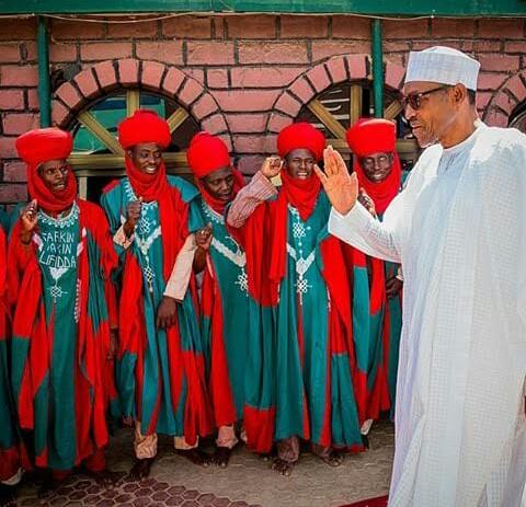 President Buhari Visits Emir of Daura In Katsina