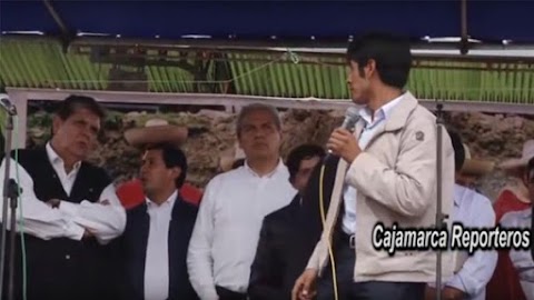 Alan García y el incómodo momento que pasó en Cajamarca