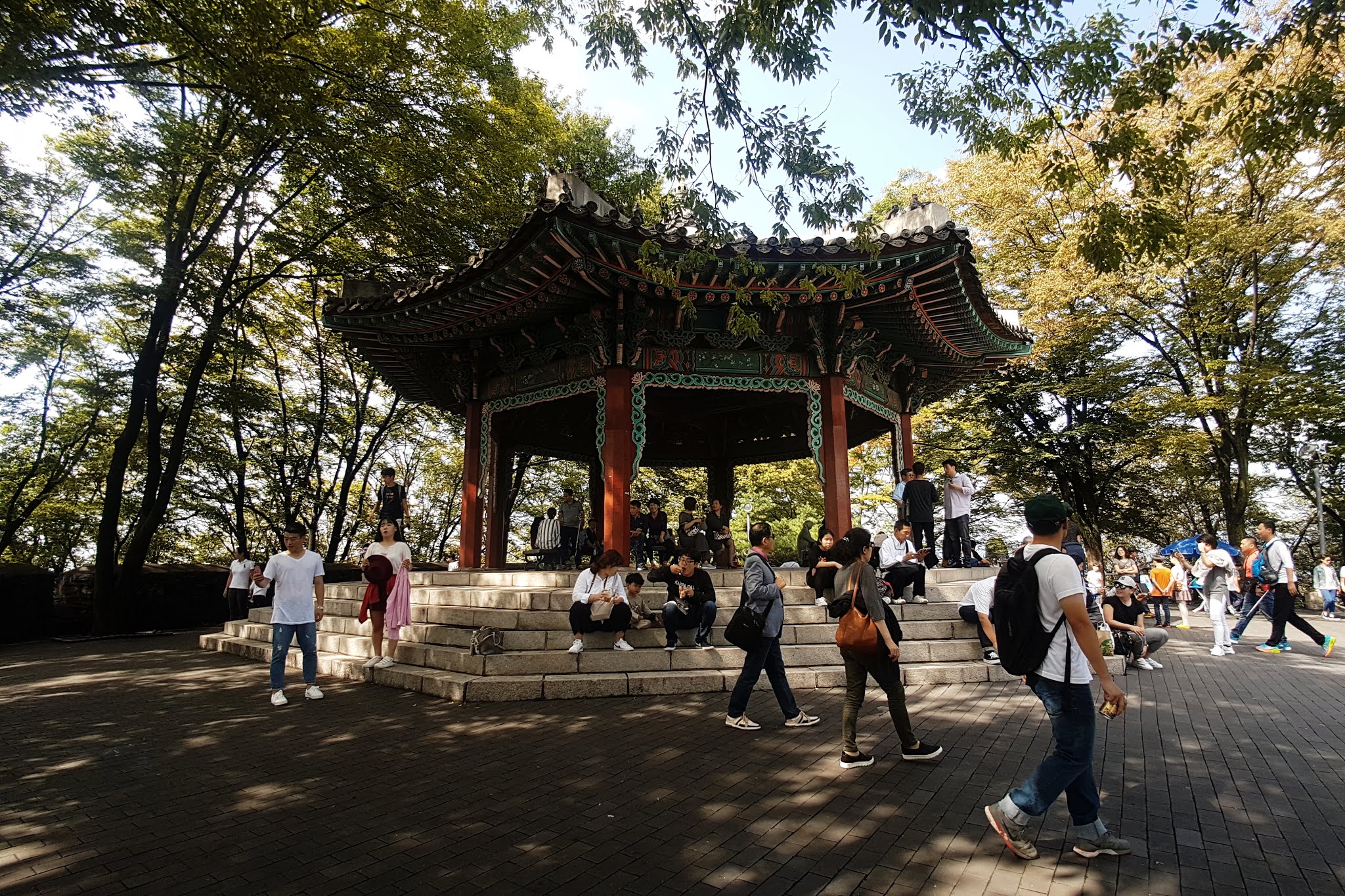 Pavilion at the Namsan Seoul Tower (남산서울타워)