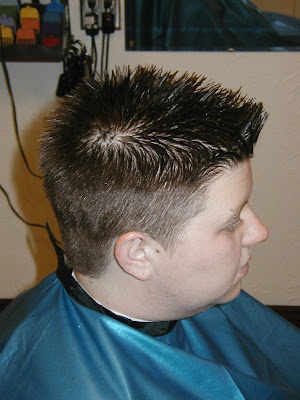 men hairstyle side