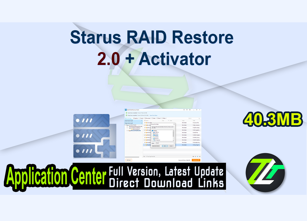 Starus RAID Restore 2.0 + Activator