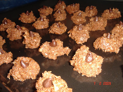 SY BAKIN' & COOKIN': Biskut Oat Coklat Kelapa