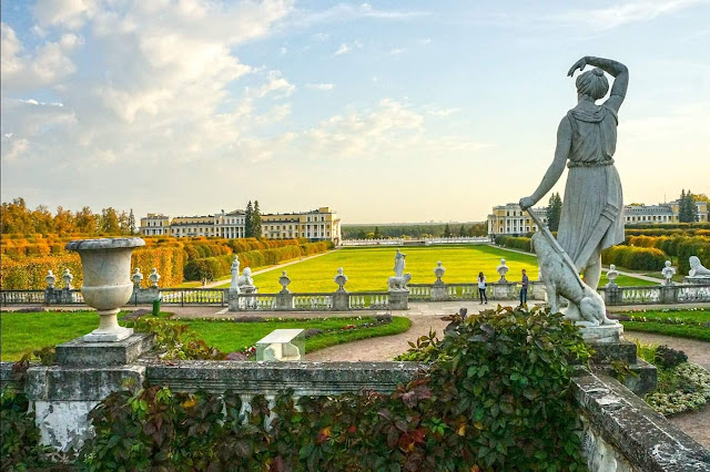 Arkhangelsky Garden and Palace, Moscow, Russia