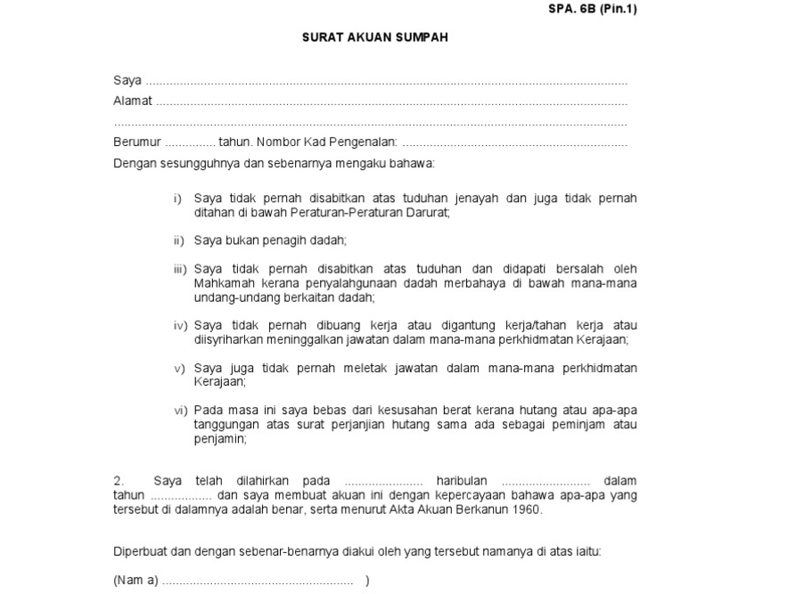 Contoh Surat Rayuan Meringankan Hukuman Kepada Pendakwa Raya