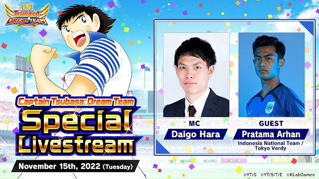 Captain Tsubasa: Dream Team livestream