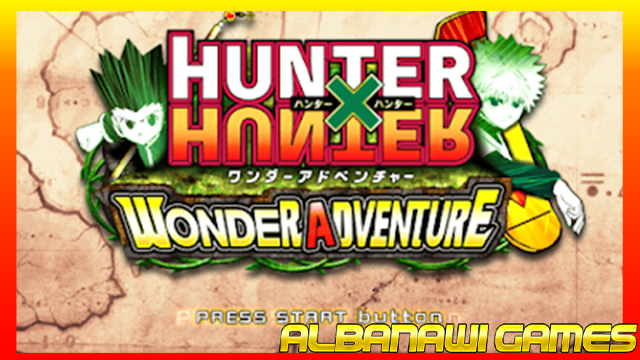 تحميل لعبة Hunter x Hunter Wonder Adventure لاجهزة psp ومحاكي ppsspp من الميديا فاير