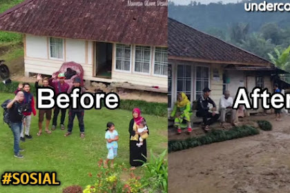 Rumah Viral Abah Jajang Cianjur, Dulu Seperti Surga, Kini Kondisi Halamannya Bikin Ngelus Dada