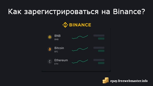 Как зарегистрироваться на Binance?