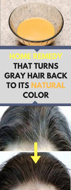 HOME REMEDY: COCONUT OIL AND LEMON MIXTURE WILL TURNS GRAY HAIR BACK TO ITS NATURAL COLOR
