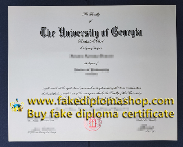 fake UGA diploma
