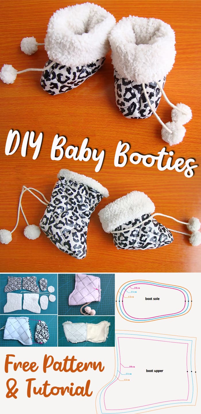 DIY Baby Booties Free Pattern