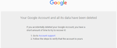 The correct way to delete a Google Account.