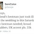 They now rent groomsmen for wedding? Hilarious tweets...