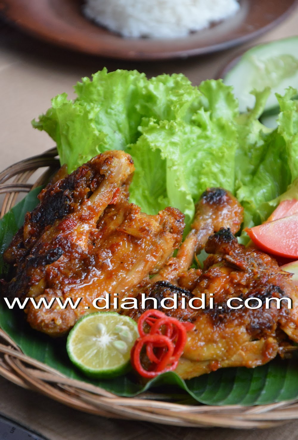 Diah Didi's Kitchen: Pedas Manis Ayam Bakar Bumbu Rujak 