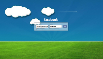 Change background image Facebook - Login