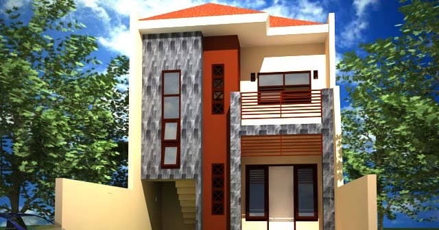 Desain Rumah 002 : Contoh Desain dan Gambar Kerja Rumah 