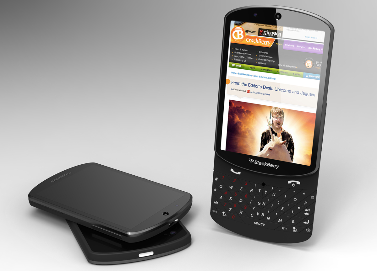 Gambar Blackberry 10 Sliding Tipe