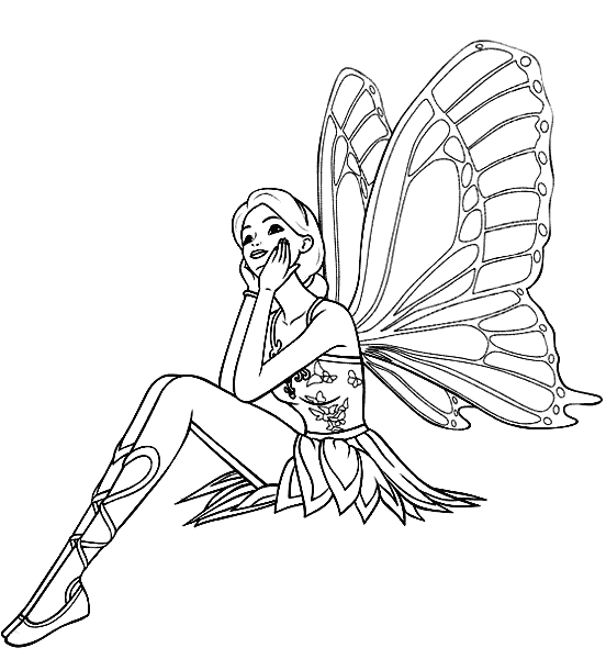 FAIRY COLORING PAGES title=