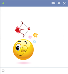 Cupid Facebook Emoticon