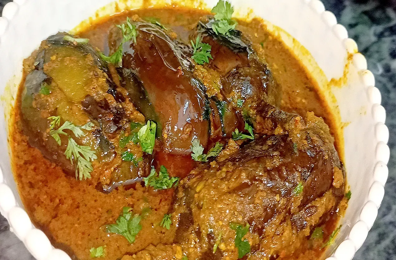 Easy Dahi Wali Eggplant Recipe for Dinner in Hindi