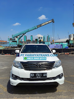 Kirim mobil Mitsubishi Pajero dari Surabaya tujuan ke Banjarmasin estimasi pengiriman satu hari.