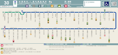 30路 / 30延　中臺新村 / 臺中區監理所→第一廣場→中臺新村 / 臺中區監理所