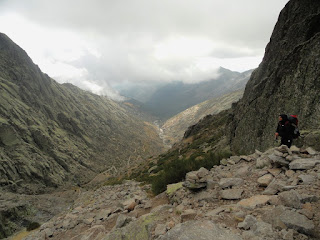 Comenzando el descenso