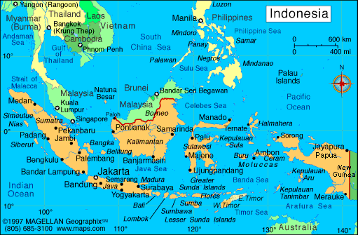 Peta Indonesia Raya Koleksi Foto dan Gambar 
