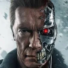 The terminator played by Arnold Schwarzenegger