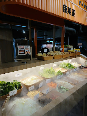 【台北火鍋】聚北海道昆布鍋，2021生日優惠會員五折及壽星甜點！蔬食自助吧吃到飽🍲（內有菜單）　蔬菜區