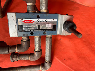 FUJI TECHNO INDUSTRY CO.LTD Fuel valve test bench 8605-725 piston pump  X250X80 NCC &  A55 1409 , NIPPON AIR BRAKE CO LTD, Air regulator Nabco PSH-46 super spool parts for sale