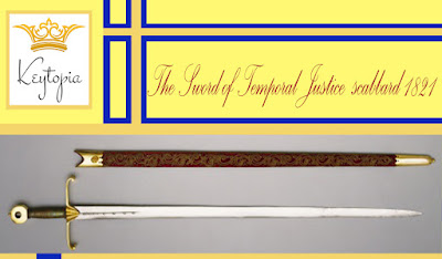 The Sword of Temporal Justice scabbard: 1821
