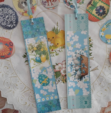 Zakładki do książek, scrapbooking, bookmarks, DIY