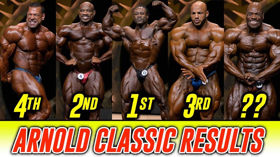 Arnold Classic 2020 Men’s Open Bodybuilding Results And Prize Money