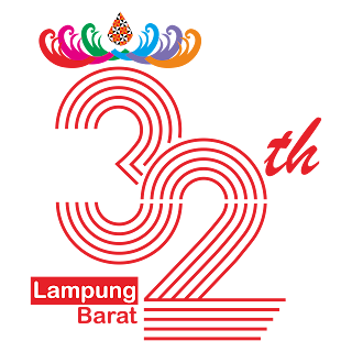 Hari Jadi Kabupaten Lampung Barat ke-32 tahun 2023 Logo Vector Format (CDR, EPS, AI, SVG, PNG)
