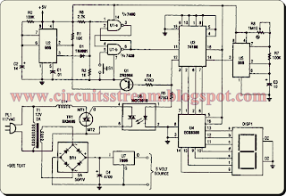 Simple Electromagnetic Ring Launcher Circuit Diagram