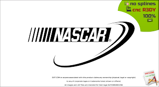 Nascar logotype vector  .dxf for cnc free download