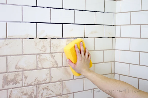 One Room Challenge simple master bathroom makeover.