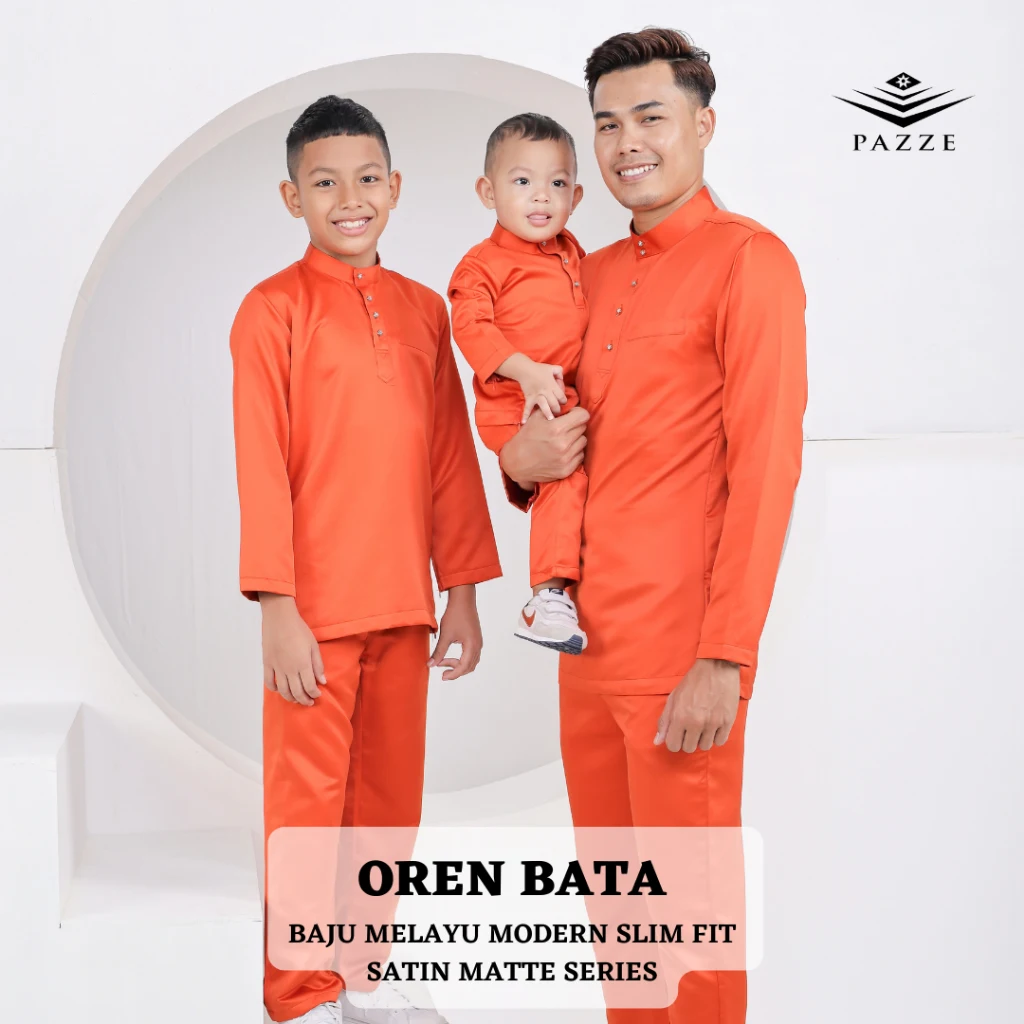 Baju melayu modern slim fit PAZZE dari RM50 Murah