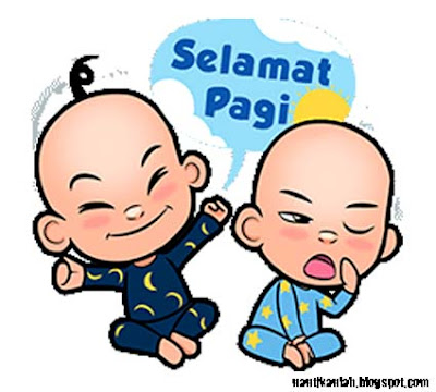 Gambar Upin dan Ipin lucu