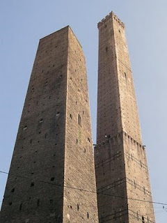 Le due torri, simbolo di Bologna