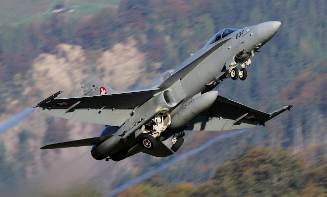 F-18 Hornet of Swiss Air Force